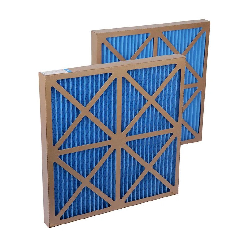 Customized Merv 8 Pleated Ac Furnace air Filter Cardboard Paper Frame 16x20x1 for HVAC air Conditioning System China Supplier
