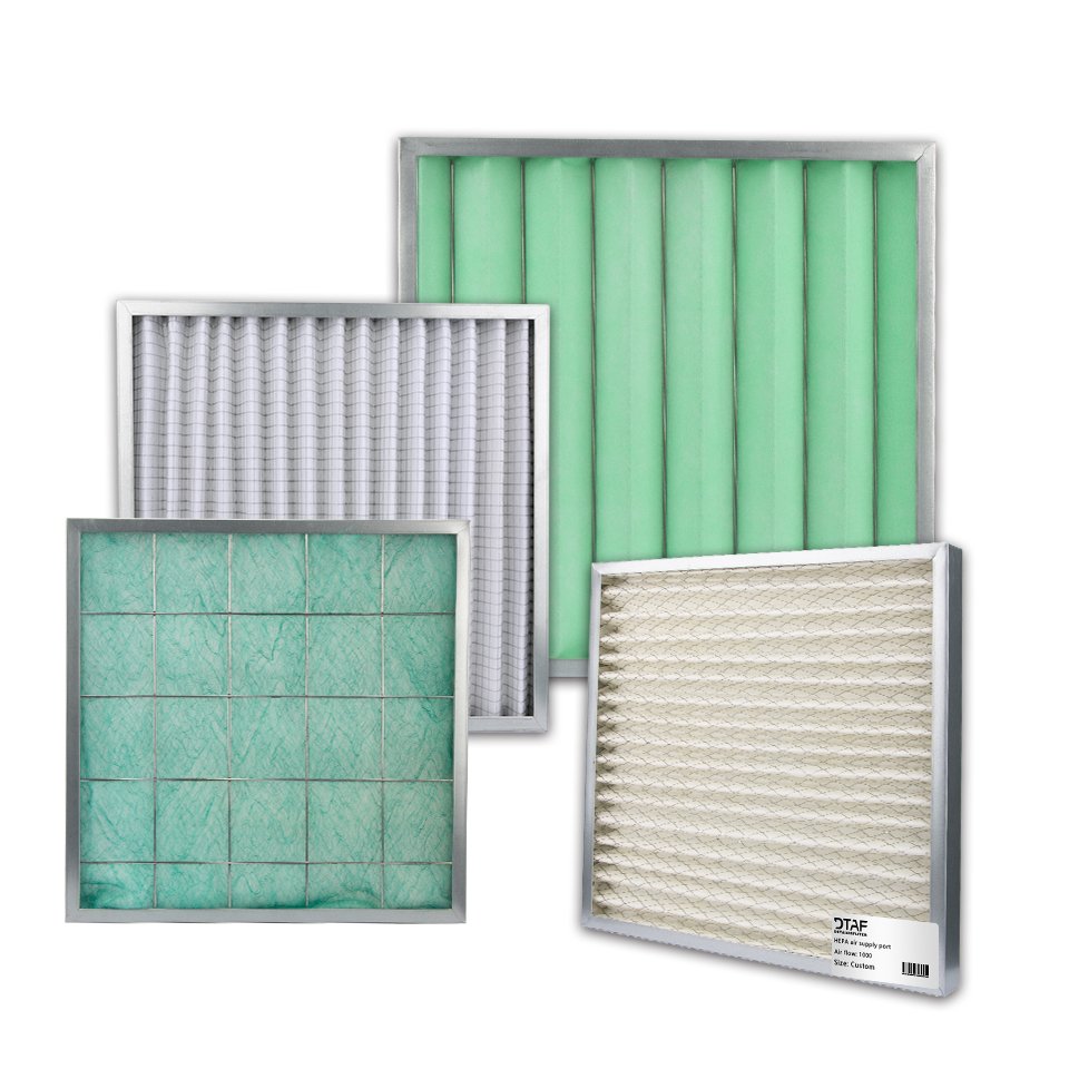 High Quality G3/Merv7 Air Pleat Panel Filter 290*290*46mm From China Supplier