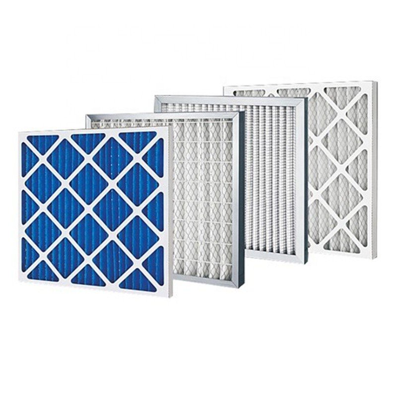 Cheap Price AC Furnace HVAC Pleated Filter Cardboard Frame Merv8 Merv11 Merv13 Air Filter