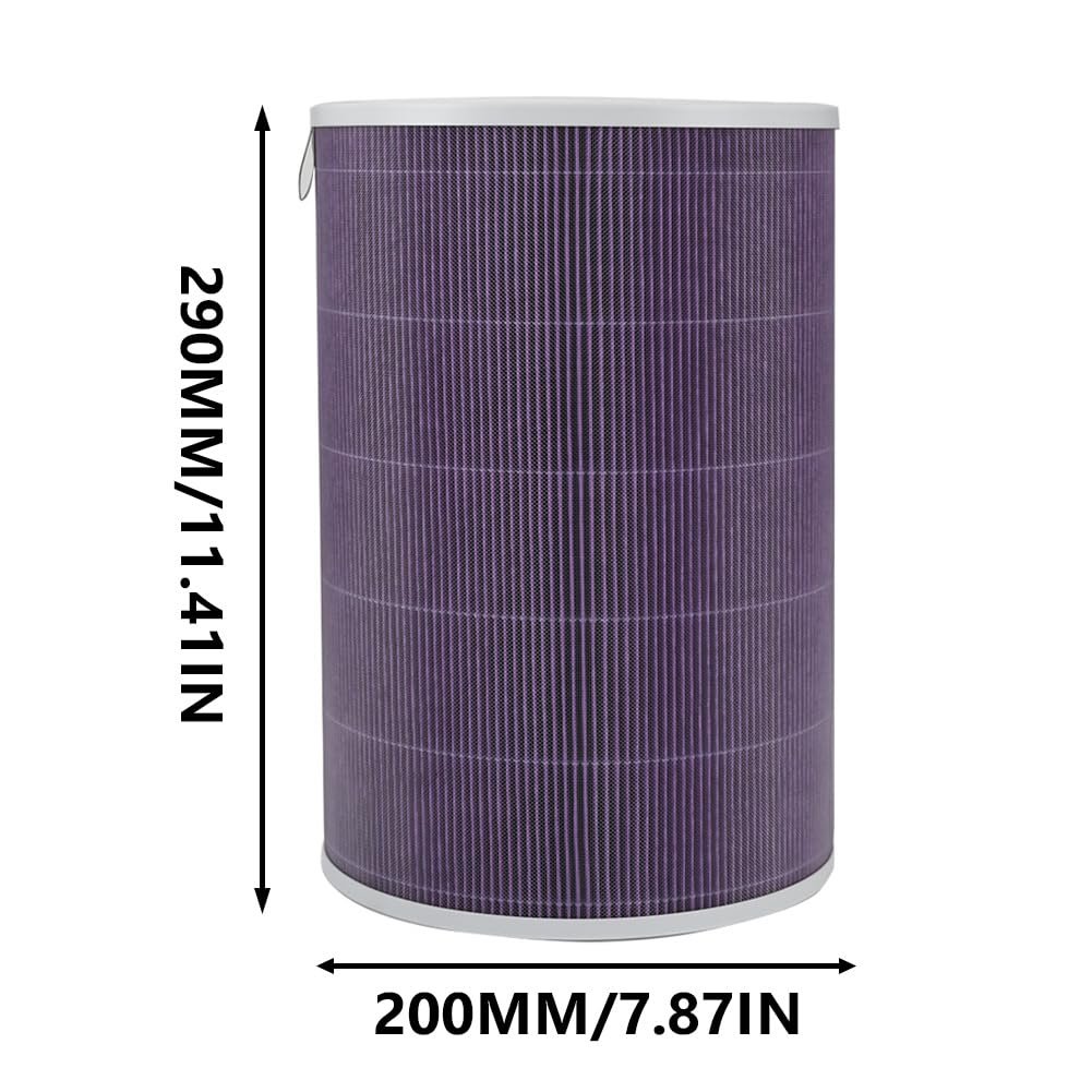 PUREBURG Replacement H13 Air Filter for Xiaomi Mi Air Purifier 1/2//3/2S/3H/ProPro Part Number M8R-FLH