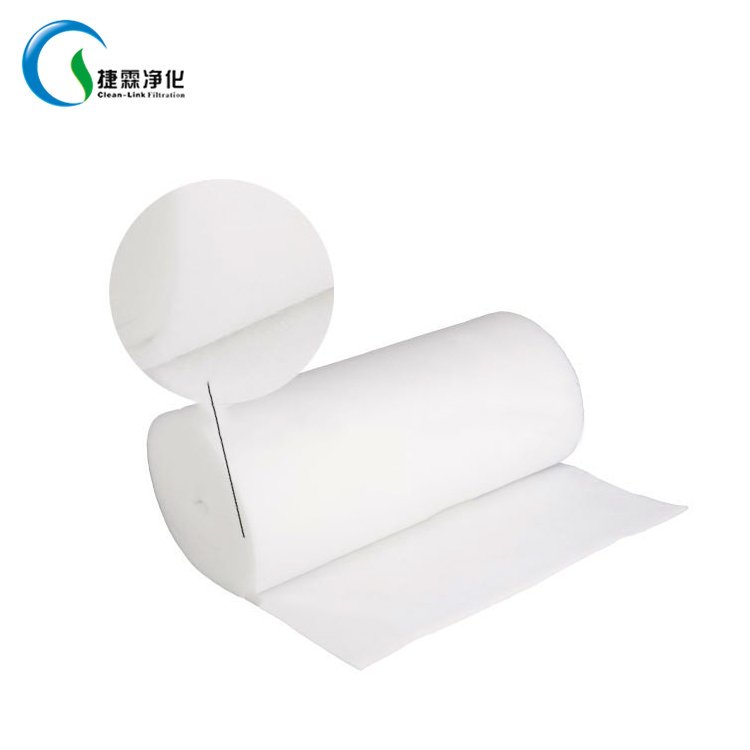 G2 G3 G4 Eu2 Eu3 EU4 Polyester Synthetic Fiber Cotton Ceiling Filter Pre air Filter Raw Material Media Roll