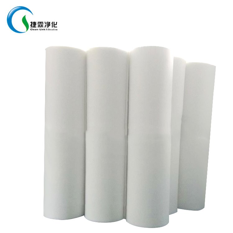 G2 G3 G4 Eu2 Eu3 EU4 Polyester Synthetic Fiber Cotton Ceiling Filter Pre air Filter Raw Material Media Roll