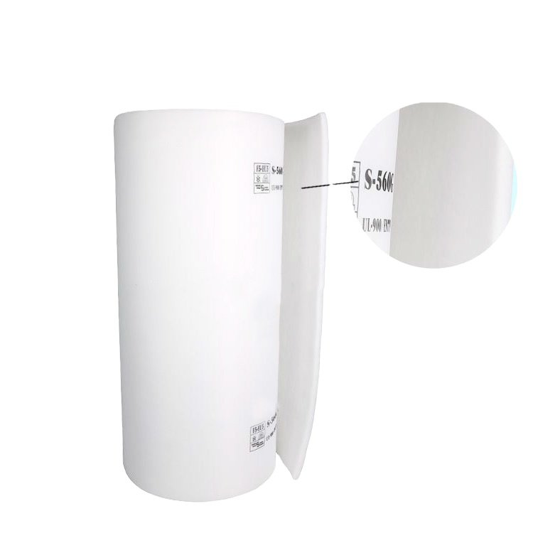 G2 G3 G4 Eu2 Eu3 EU4 Polyester Synthetic Fiber Cotton Ceiling Filter Pre air Filter Raw Material Media Roll