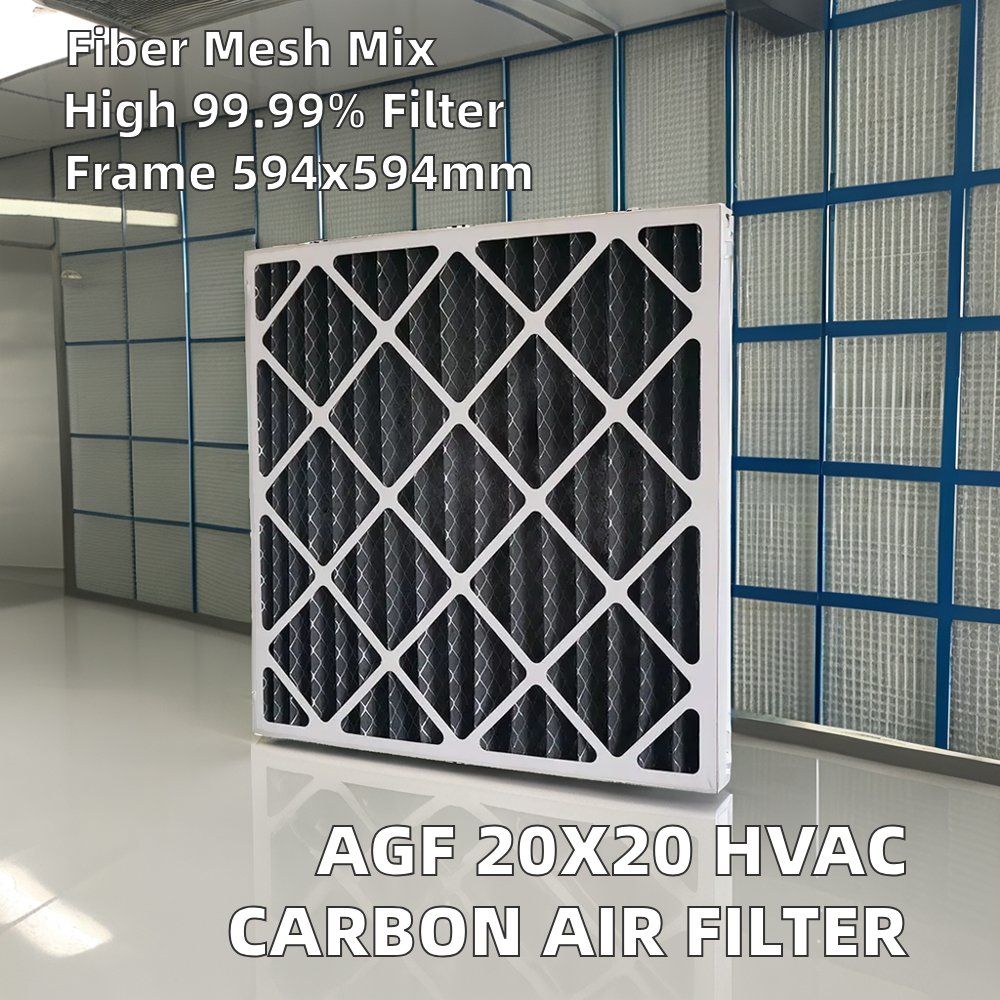 Manufacturer Reasonable Price Pleated air Filter High Quality Wholesale Activated Carbon Filter Cardboard Filter