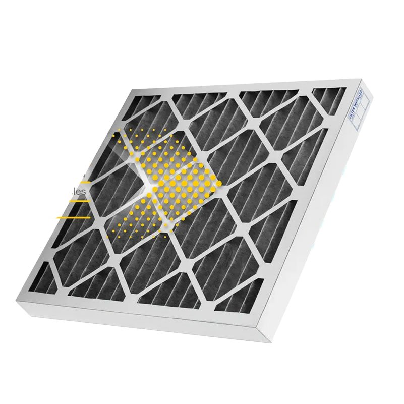 Manufacturer Reasonable Price Pleated air Filter High Quality Wholesale Activated Carbon Filter Cardboard Filter