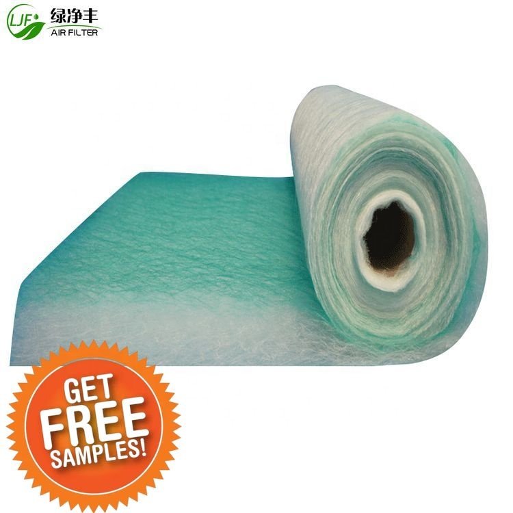 Fiberglass Spray Booth Paint Mist Stop air Filter Spray Booth Paint Filter Fiberglass Filter Mesh