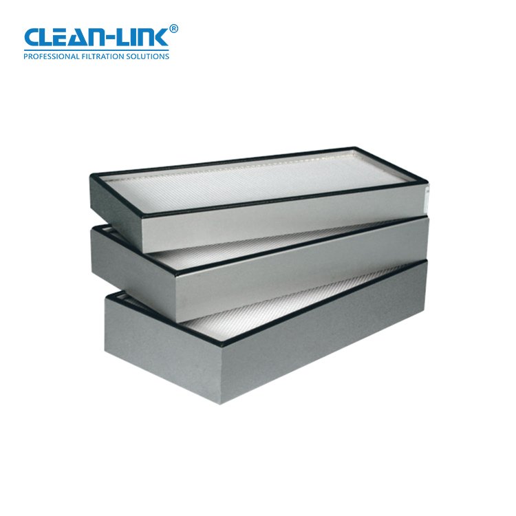 0.3 Micron 99.99% H13 14 Hepa air Filter 24 X 48 Portable with Aluminum or Galvanized Frame /Hepa Filter for Ffu