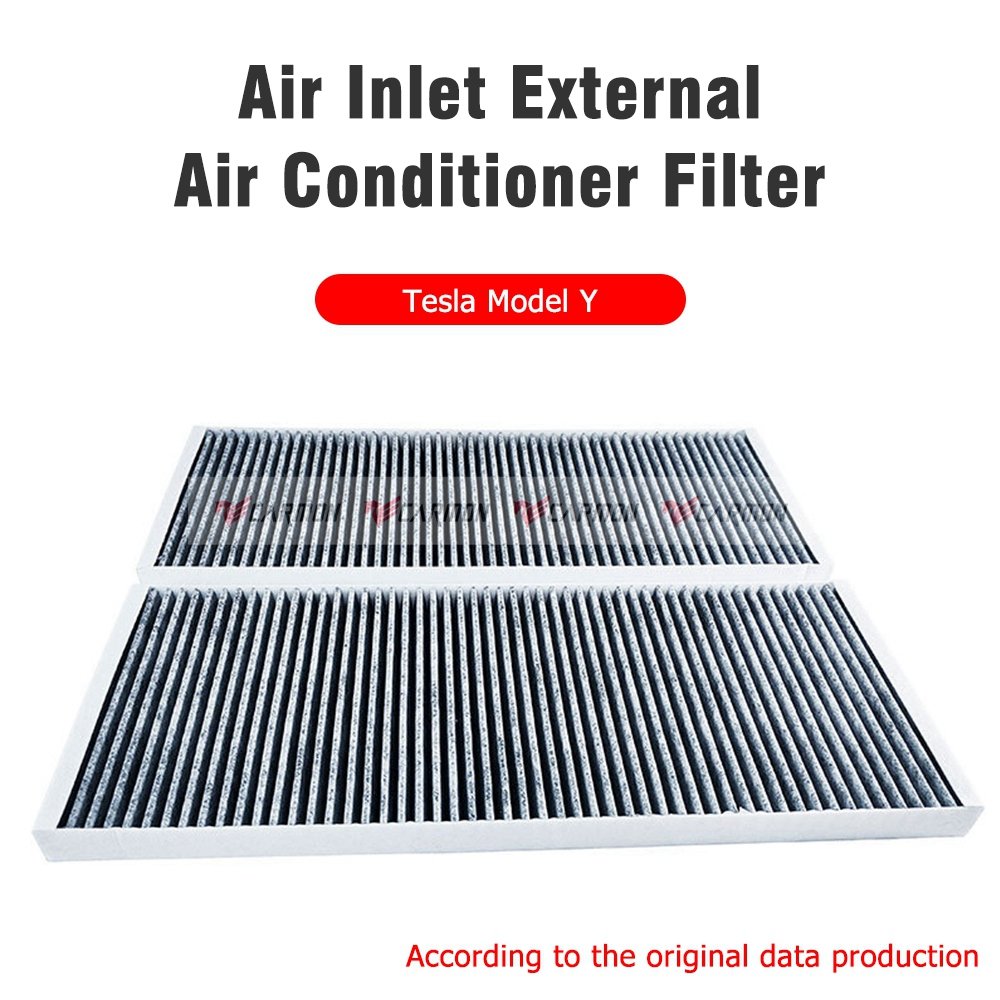 Cabin Air Filter for Tesla Model Y HEPA Air Filter Accessories Replacement Air Intake Filter