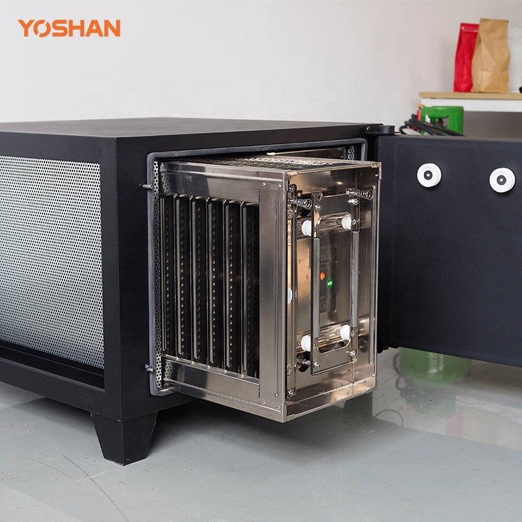 Electrostatic air Filter Bbq Chimney Smoke Filter Pollution Control Equipment Industrial Smoke Extractor