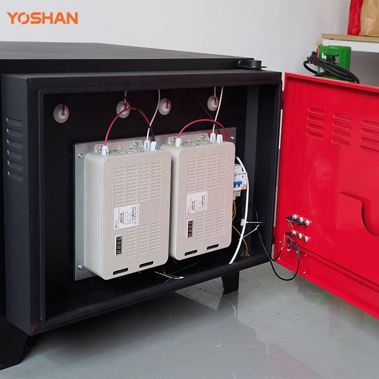 Electrostatic air Filter Bbq Chimney Smoke Filter Pollution Control Equipment Industrial Smoke Extractor