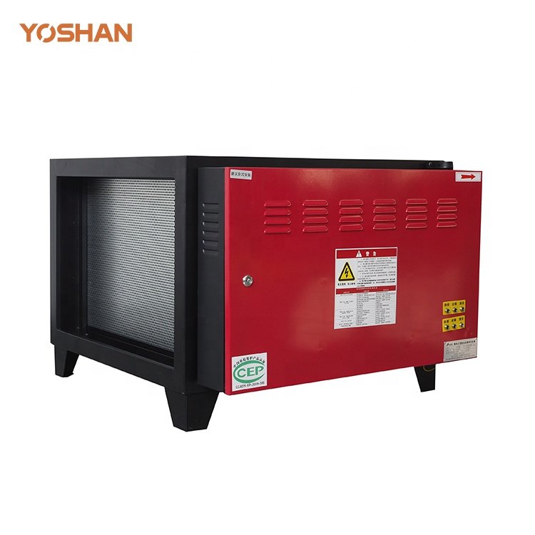 Electrostatic air Filter Bbq Chimney Smoke Filter Pollution Control Equipment Industrial Smoke Extractor