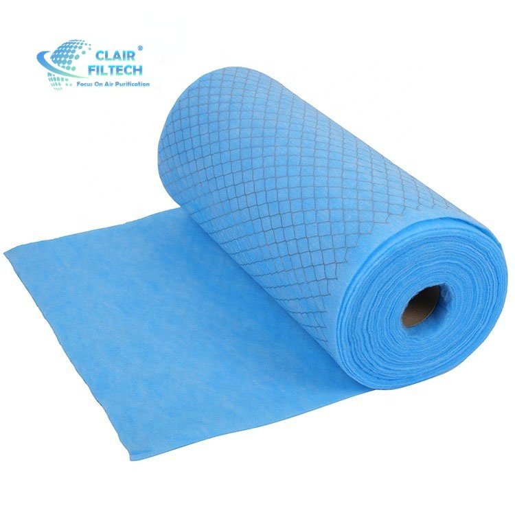 CLAIR G4/MERV8 High Performance Laminated Mesh Air Filter Media Roll