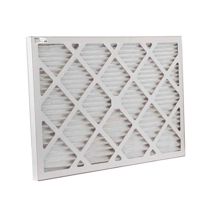 High Quality MERV 11 AC Furnace HVAC Pleated Air Filter 20x20x1 Inch Pleated Frame Cardboard Filter for Home Hotels
