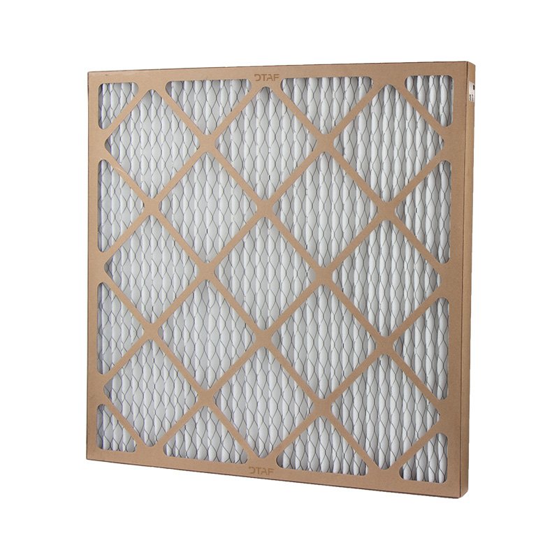 High Quality MERV 11 AC Furnace HVAC Pleated Air Filter 20x20x1 Inch Pleated Frame Cardboard Filter for Home Hotels
