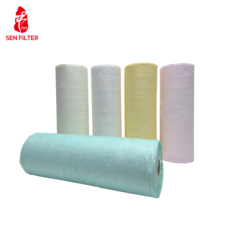 High Efficiency HVAC Air Bag Filter Pocket Type Secondary Home Use Manufacturing Plants Air Conditioning Bag Filter Medium