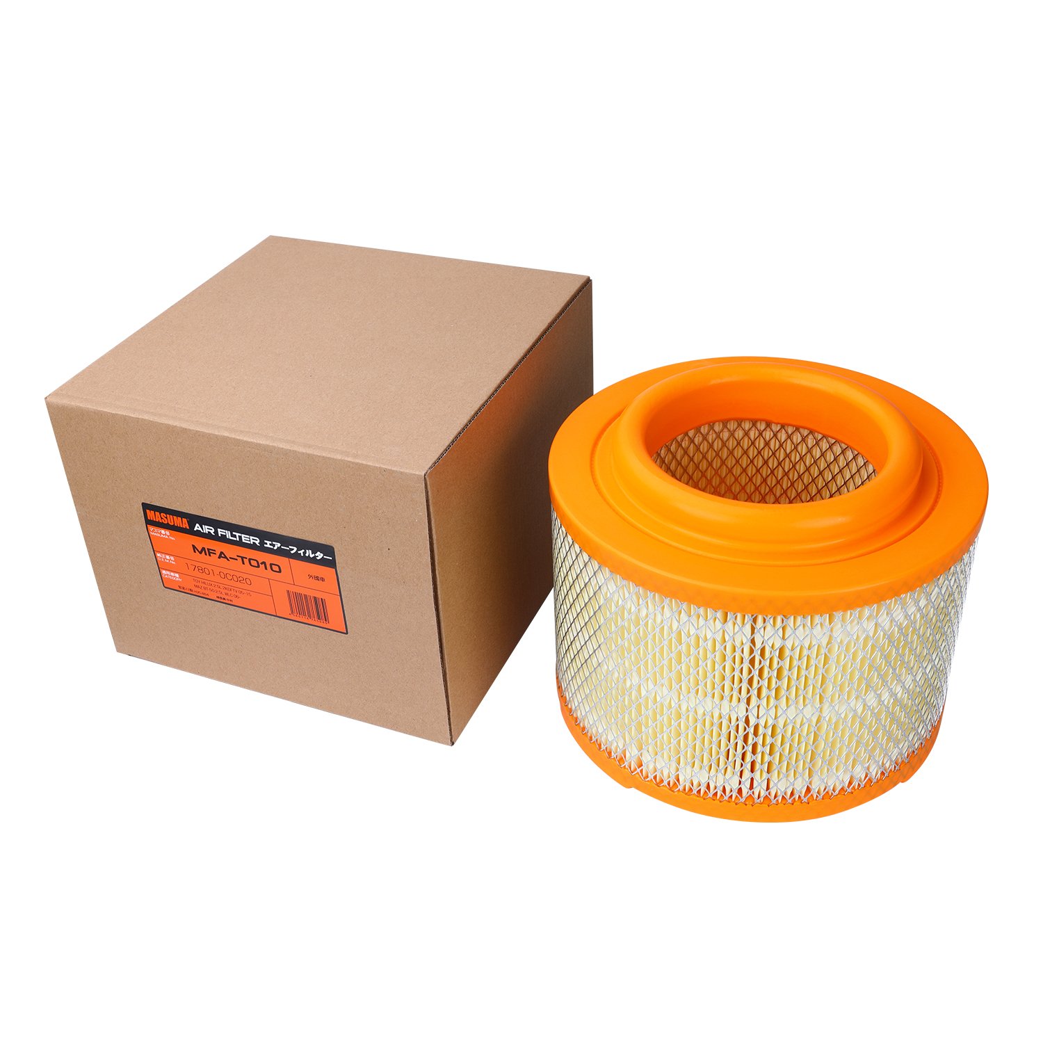 MFA-T010 Japan MASUMA Round Air Filter 17801-0C010 for TOYOTA 4Runner HILUX Pickup PU air Filter