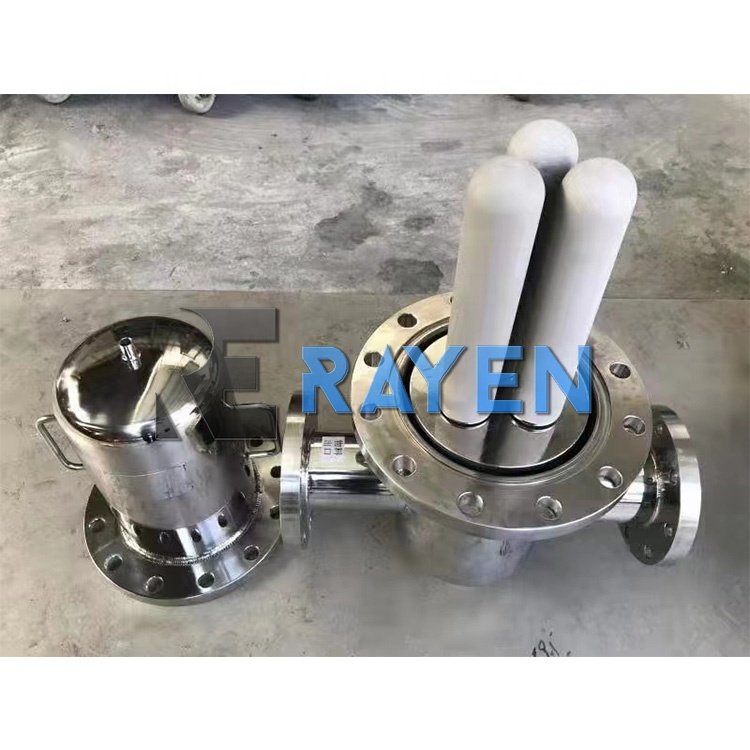 Food Grade Stainless Steel Industrial air Filter 10um 25um 30" 40" Steam Filter Housing Gas Filter Cartridge