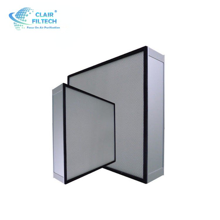 China Suppliers Hepa Air Filter Hepa H13 H14 Mini Pleat Hepa Filter