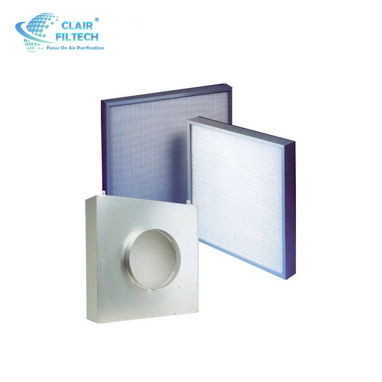 China Suppliers Hepa Air Filter Hepa H13 H14 Mini Pleat Hepa Filter
