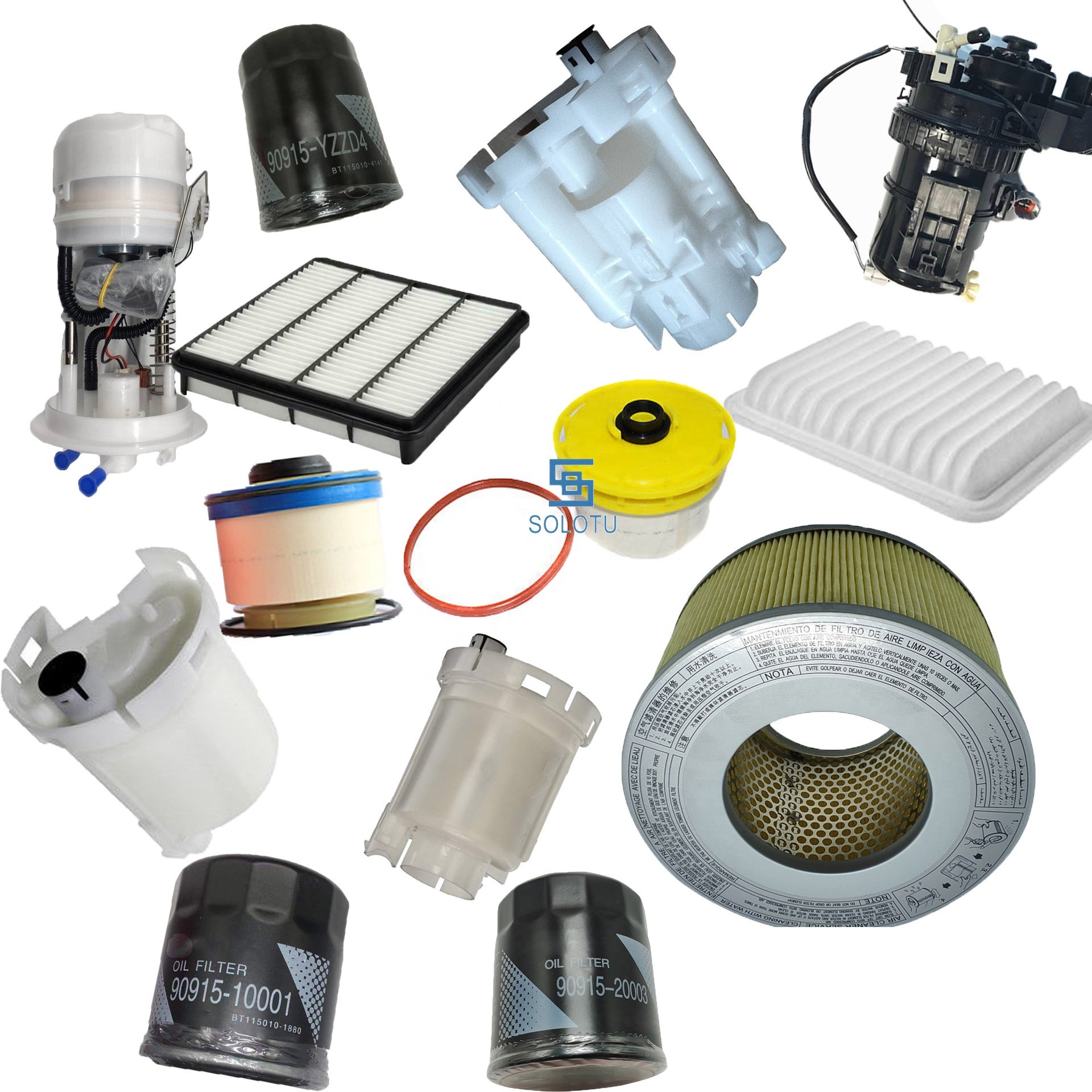 Auto Oil Filter Air Filter Fuel Filter for Toyota MITSUBISHI Lexus JEEP Chrysler