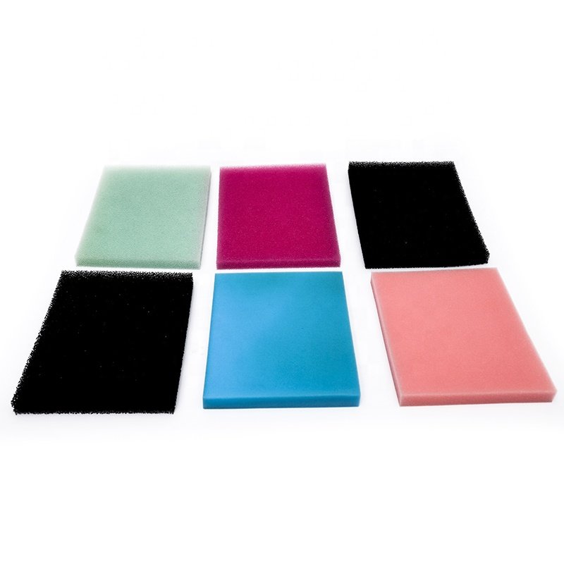 Aquarium Sponge Filter Media Clean Bio Sponge Fish Tank Mesh Foam Pad Filter Tools Black Filter Sponge