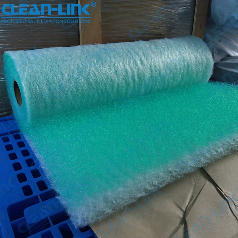 Auto Paint Stop Air Filter Spray Booth Fiberglass Media Floor Filter Rolls