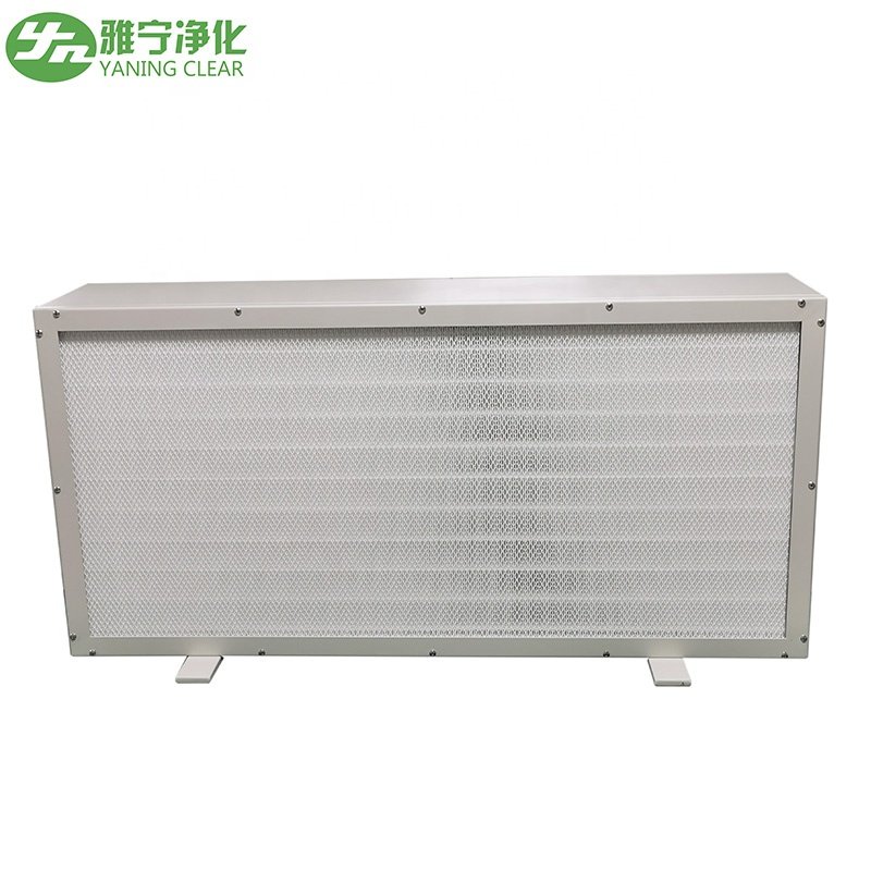 YANING Desk Top Free Standing AC EC Fan Motor Laminar Flow Hood Air Purifier FFU Mushroom HEPA Fan Filter Unit