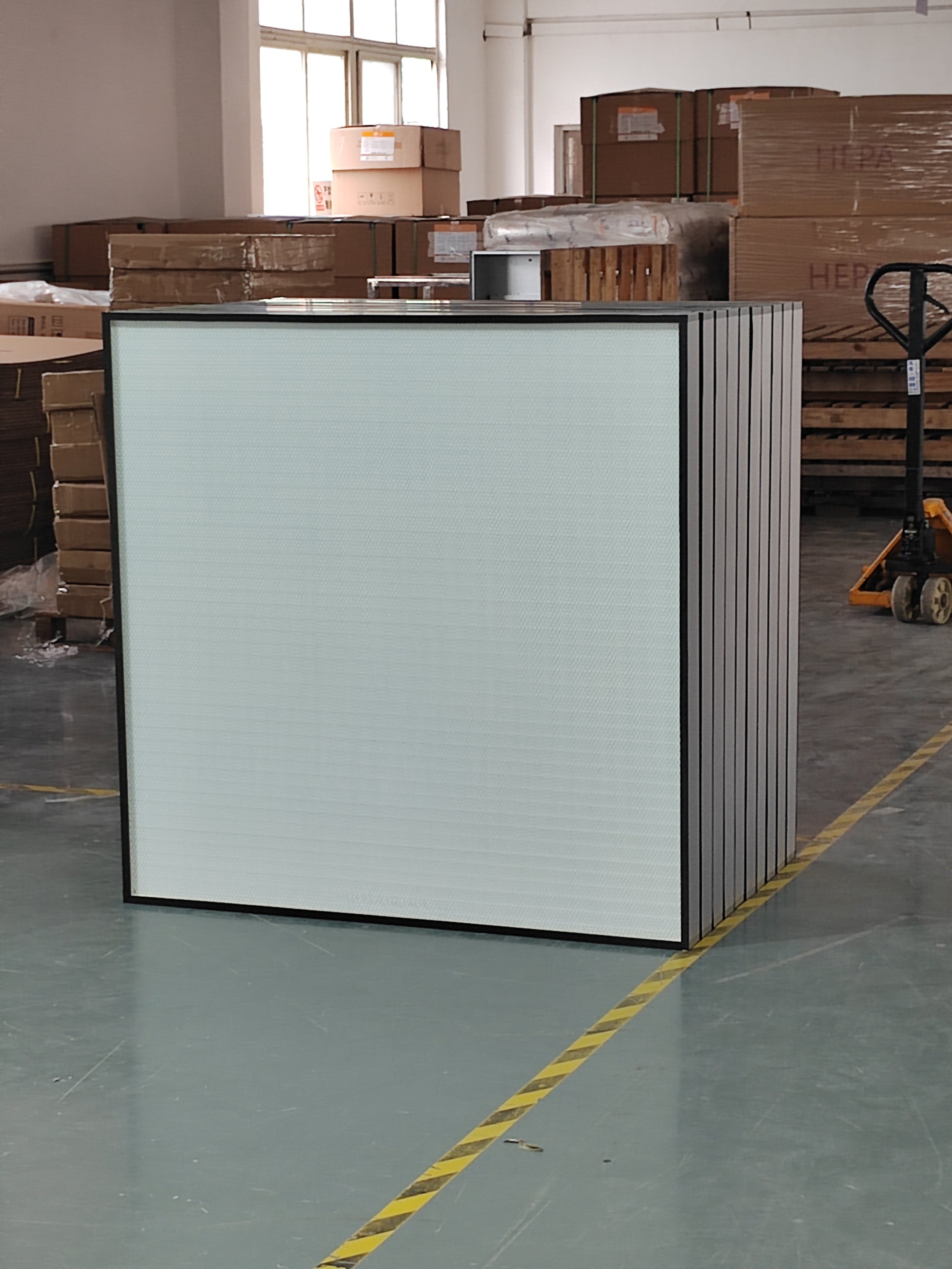 Smart Breathable Equipped with Smart Sensors High-density Hepa air Filter High Flow air Filter