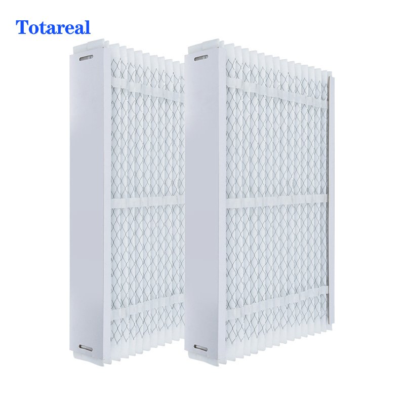 Custom Foldable Pleated Air Filter Cardboard Frame AC Furnace Air Filter