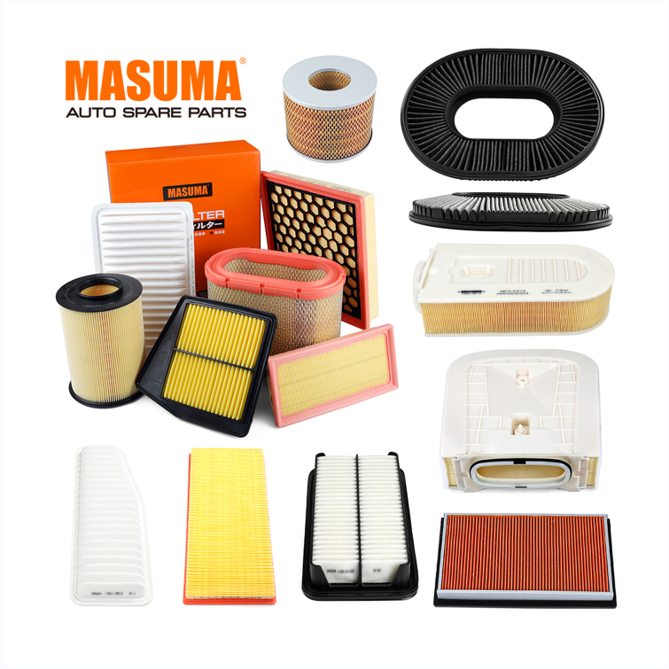MASUMA Factory Quality Auto Square Parts System Air Filter Price Racing Car Engine Air Filter for Japanese Car
