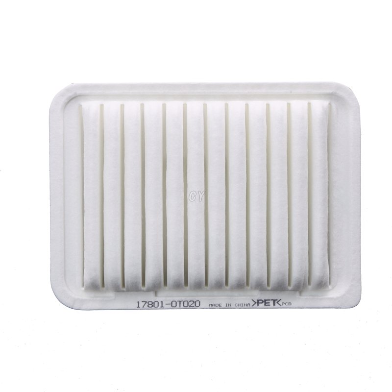 OEM White Toyota Air Filter Fabric17801-0T020/178010D060/17801 21050 Used FAW Engine Parts for Toyota Yaris Air Filter
