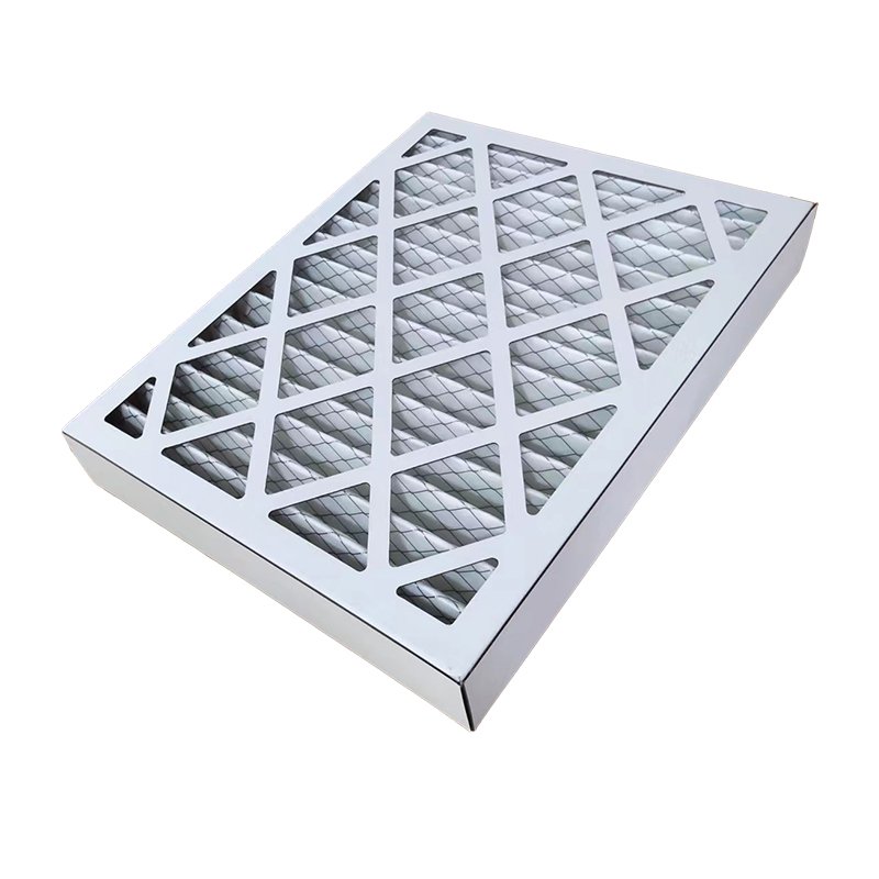 Good Price Merv8 Merv11 Merv13 AC Furnace HVAC Pleated Filter Industrial Paper Cotton Media Air Filter for Hotel and Apartment