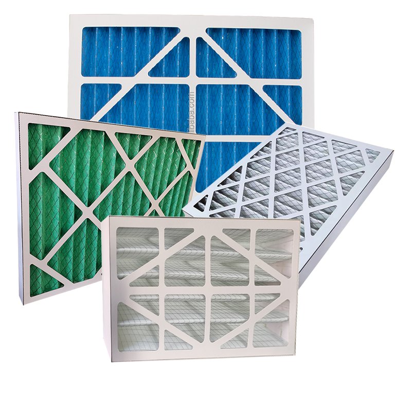 Good Price Merv8 Merv11 Merv13 AC Furnace HVAC Pleated Filter Industrial Paper Cotton Media Air Filter for Hotel and Apartment