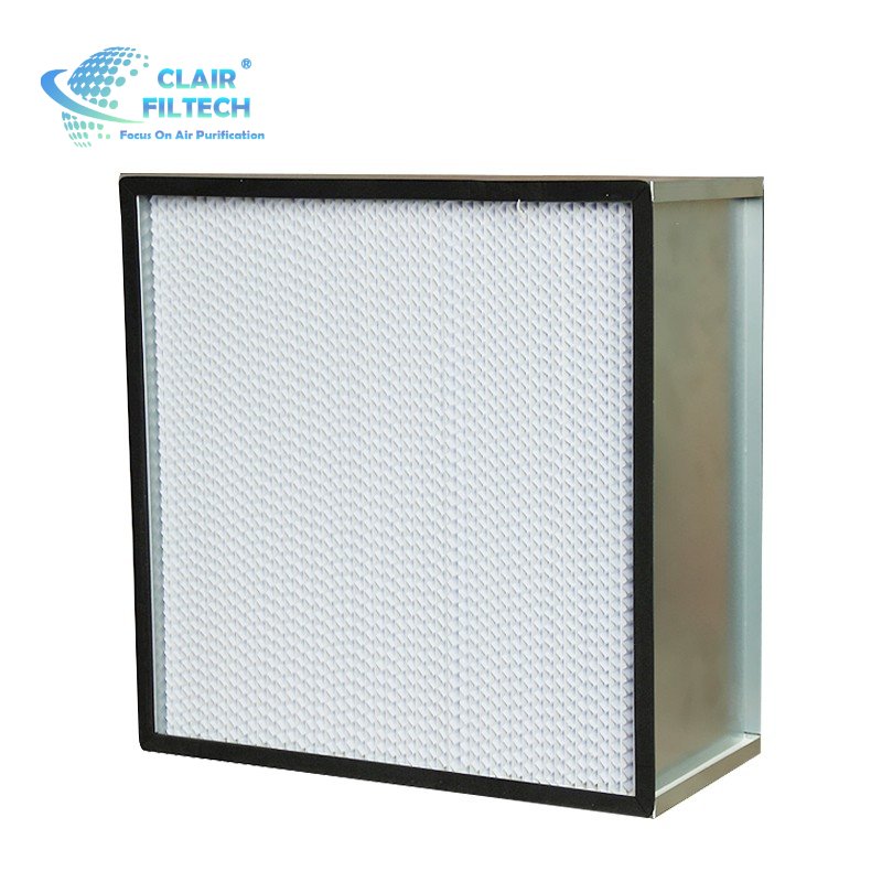 Pleat Hepa Filter Air Flow Hood Air Filter for Laboratory