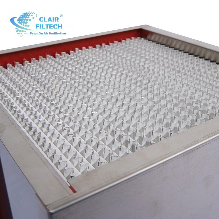 Pleat Hepa Filter Air Flow Hood Air Filter for Laboratory