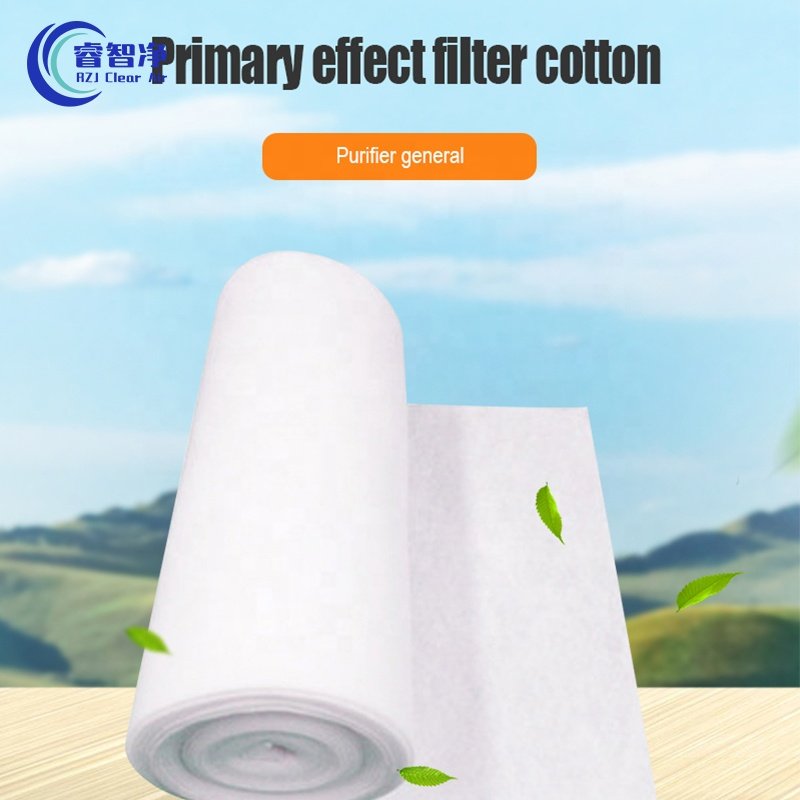 Standard China Wholesale Air Filters Air Filtration Cotton White Primary Effect Primary Air Filter Cotton