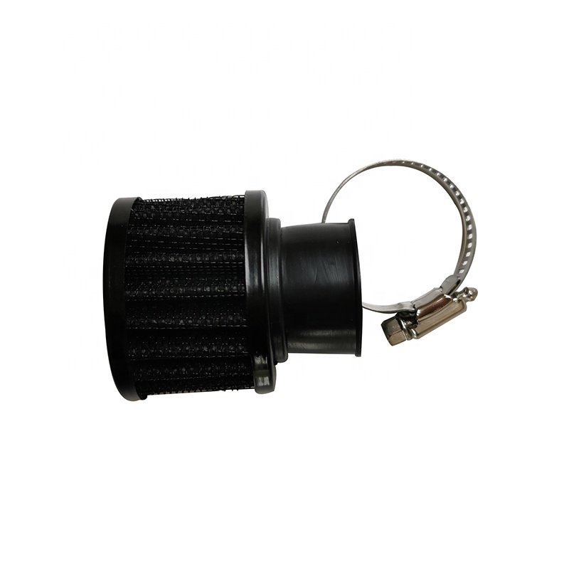 JDMotorsport88 25mm Car Auto Black Round Oil Crankcase Breather Cold Air Filter