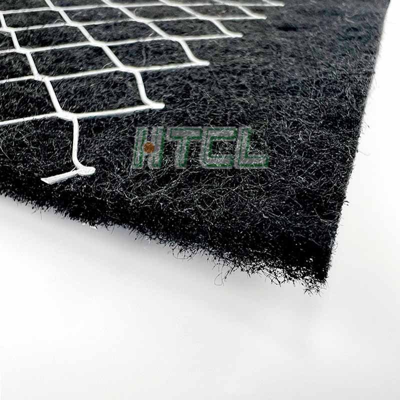 Customized Carbon Cotton Pre Filter Activated Carbon Metal Mesh Laminated Air Filter Media Roll