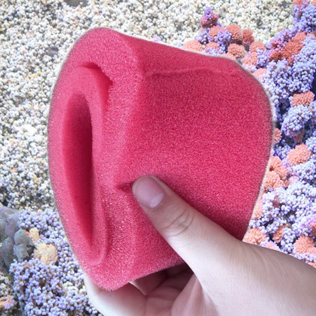 PU Foam Oil-Proof Air Dust Filter Sponge Ball Shaped Sponge Machine Heavy Industry Aquarium Filter Sponge Dust Oil Pump Included