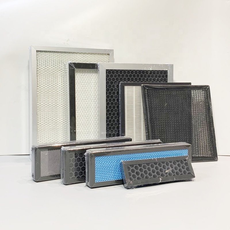 High Quality with Aluminum Frame Activated Carbon Honeycomb Industrial Pleated Filter Customized Air Filters