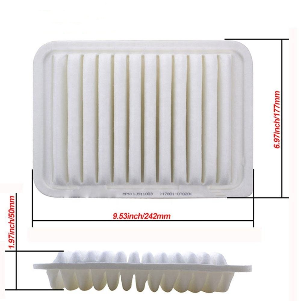 High Quality air Filter, 17801-0D060,17801-0M020,17801-0T020,17801-21050, Suitable for Toyota Corolla air Filter