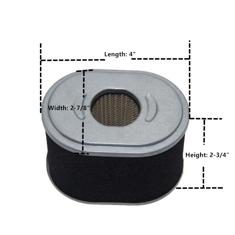 HAINTE Air Filter Combo for Honda 17210-Z4M-821 Fits GX120 GX140 GX160 GX200 17210-ZE1-517 Engine Air Cleaner