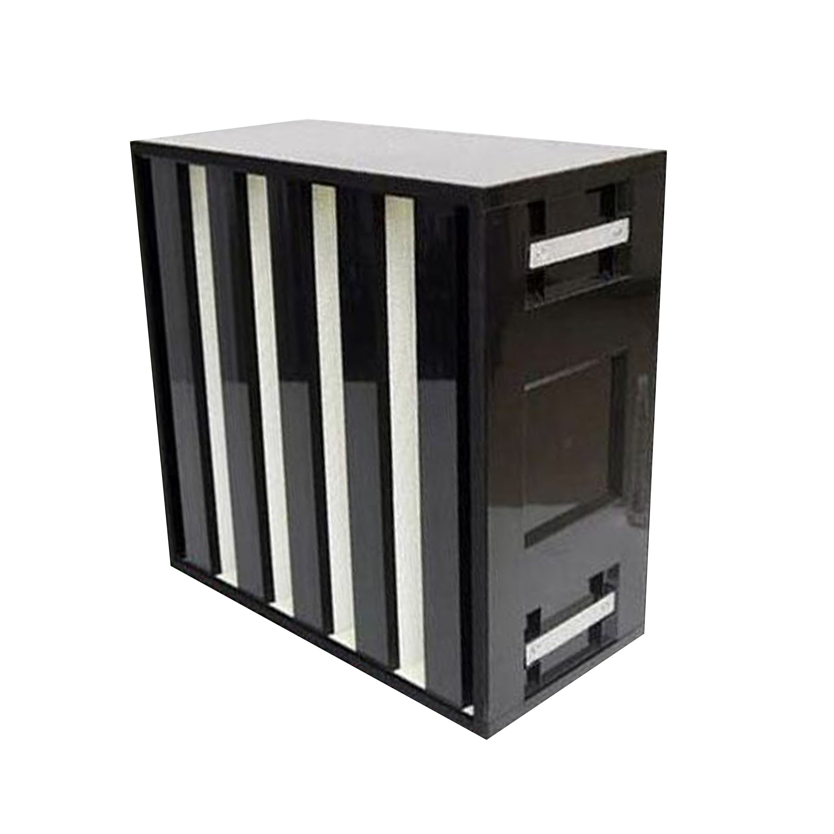 H13 New Combined Hepa Fiberglass Media Air Filter Box Construction Industrial Cleanroom AHU Industrial V Bank
