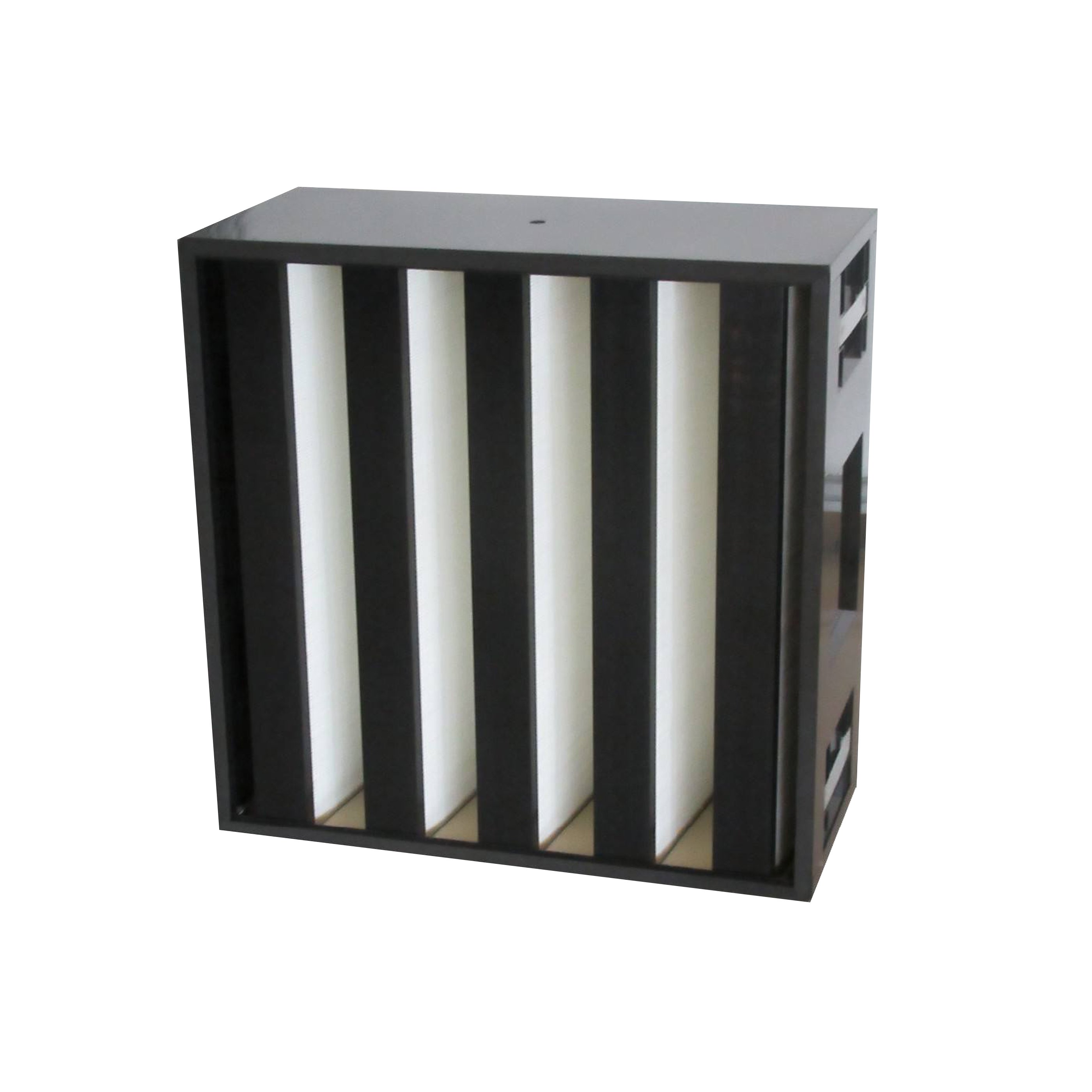 H13 New Combined Hepa Fiberglass Media Air Filter Box Construction Industrial Cleanroom AHU Industrial V Bank