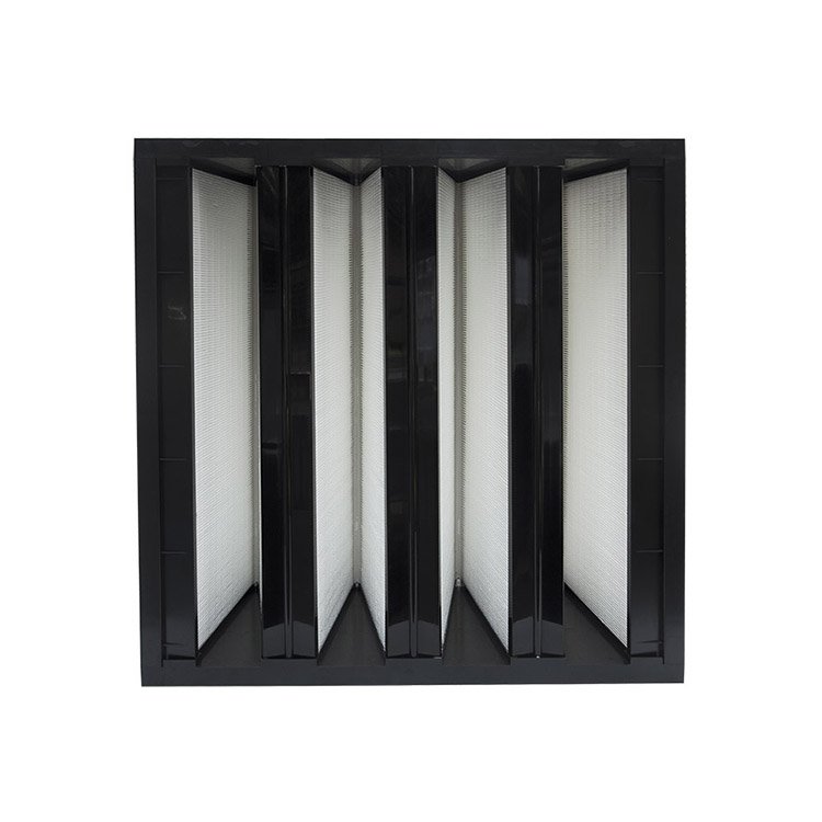 Customized V-type Air Filter Used on Laboratory Electronics, Food, Hopstital