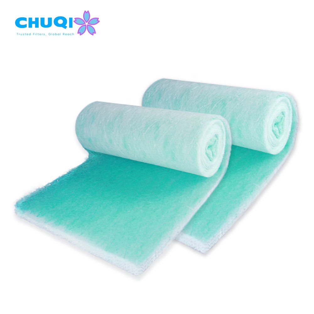 Free Sample Customized Auto Spray Paint Cover Stop Booth Glass Fiberglass Arrestor Floor Air Filter Cotton