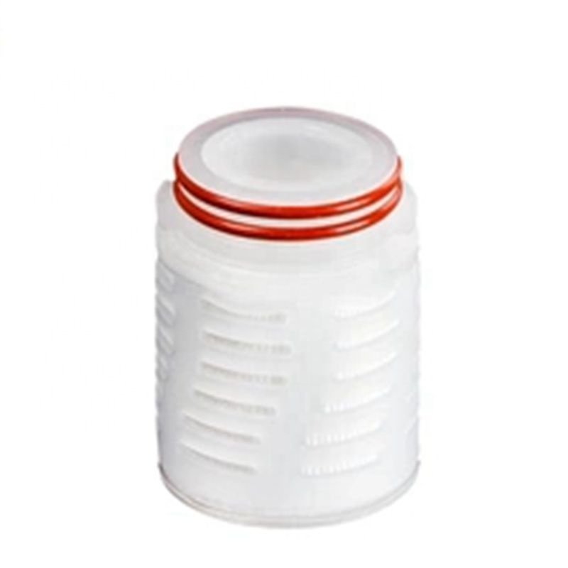 0.22 Micron Hydrophobic PTFE Junior Air Filter Cartridge 5 Inch PTFE Mini Filter for Fermentation Gas Sterile Filtration