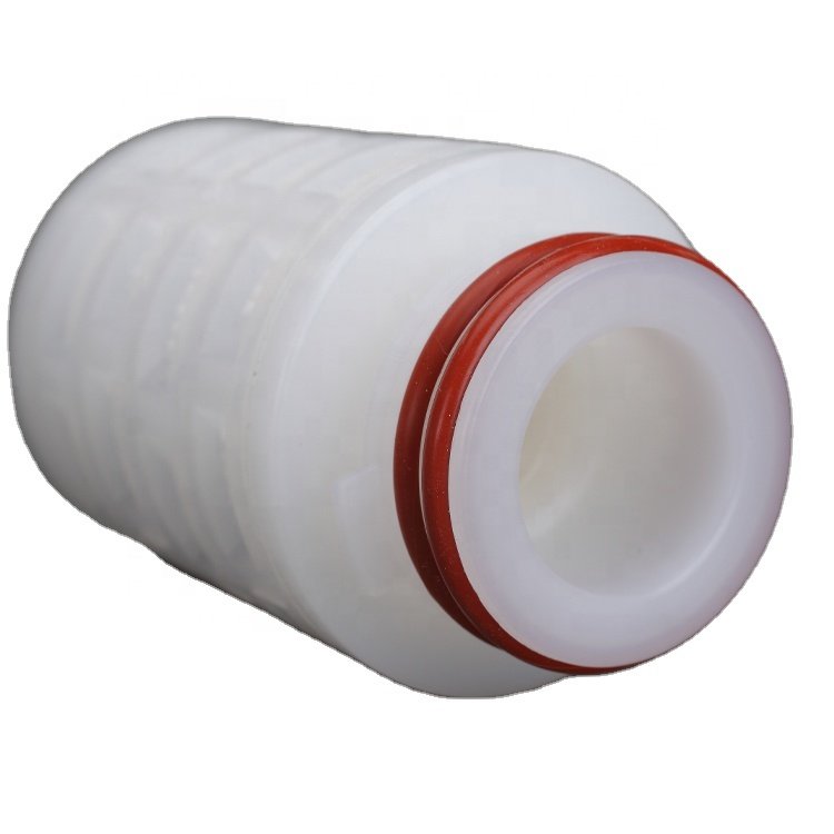 0.22 Micron Hydrophobic PTFE Junior Air Filter Cartridge 5 Inch PTFE Mini Filter for Fermentation Gas Sterile Filtration