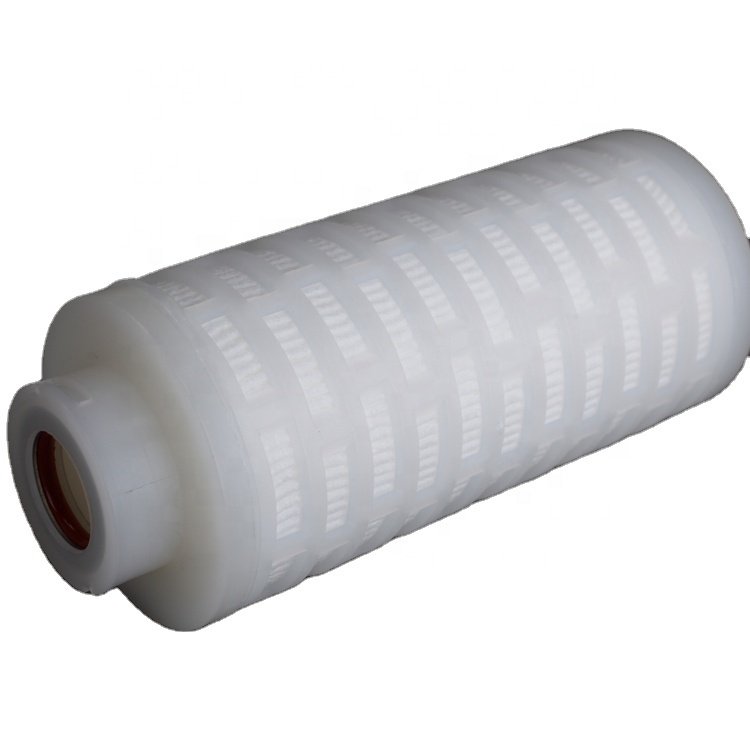 0.22 Micron Hydrophobic PTFE Junior Air Filter Cartridge 5 Inch PTFE Mini Filter for Fermentation Gas Sterile Filtration