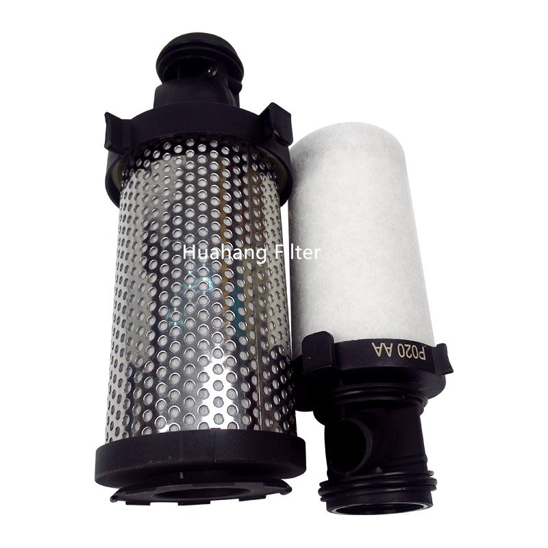 Huahang High Precision Compressed Air Filter Element 0.01 Micron Coalescence Filter Element P025AA P025AO P025ACS